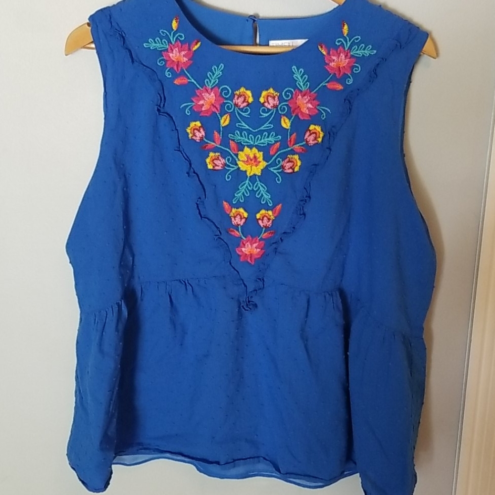4 for $20 XL colorful blouse